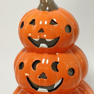 Decoración de escaparate de <span class=keywords><strong>calabaza</strong></span> de Halloween para centro comercial, <span class=keywords><strong>calabaza</strong></span> hueca de cerámica, estilo europeo moderno, tamaño personalizable - Product Image 4