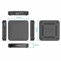 Elebao — boîtier iptv x4plus, android 11, nouveau design, décodeur pour télévision connectée 4k avec port optique, youtube