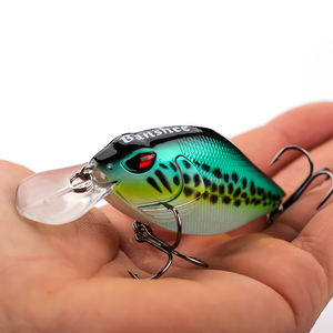 เหยื่อปลอม VKR68แบบเหวี่ยงยาว68มม./15ก. เหยื่อเหวี่ยงไขมันตาม3D สมจริงเหยื่อล่อปลาแบสแบบลอยได้ - Product Image 5