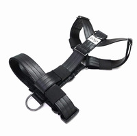 Arnés Táctico Personalizado para Perro de Moda en PU con Correas de Nailon Acolchadas y Transpirables |   Opciones Multicolores |   Producción en Pequeños Lotes, OEM Disponible