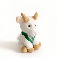 Vente en gros de jouets en peluche de chèvre réalistes, jouets en peluche de mouton, jouets super doux pour enfants