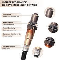 Nouvelle sonde lambda O2 058906265C 058906265D 06A906262AJ pour VW Golf 4 Diesel Polo 9N Bby Denso Audi Économie de carburant