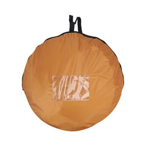 Carpa de Ducha Portátil Impermeable Naranja para Exteriores, Montaje Manual, Tipo Extendido, Uso en Cuatro Estaciones - Product Image 1