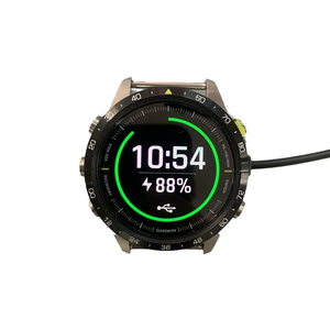 สายชาร์จแม่เหล็กแบบพกพา สีดำ ยาว 1 เมตร 3.3 ฟุต สำหรับนาฬิกา <span class=keywords><strong>Garmin</strong></span> <span class=keywords><strong>MARQ</strong></span> gen2 - Product Image 3