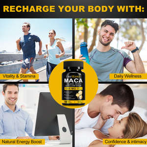 Capsule di Estratto Naturale Biologico OEM&ODM, 80% Estratto per Vitalità Maschile ed Equilibrio Ormonale, Integratore Alimentare - Product Image 3