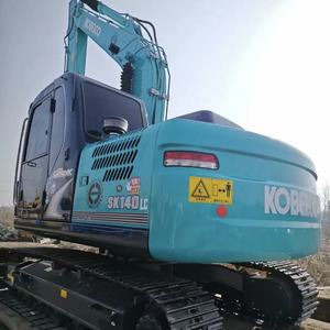 Excavadora Usada Kobelco SK140 de 14 Toneladas, en Buen Estado, Altamente Eficaz, Excelente Condición de Trabajo, con Certificación CE, para Excavación - Product Image 1