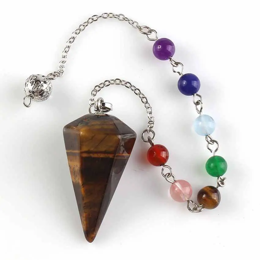 DIY Fast shipping Gemstone Pendulum Wholesale Pendulum Best Quality Pendulums chakra gifts & decoration