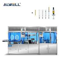 Machine de remplissage automatique électrique haute productivité pour liquides chimiques visqueux, pour seringues, flacons, cartouches et bouteilles, avec moteur de pompe
