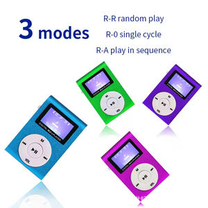 Reproductor de Música Portátil Mini Metálico con Diseño de Clip, Pantalla, 128M de Almacenamiento, Compatible con USB 1.1 y 2.0, Juego de Cables para Auriculares - Product Image 5