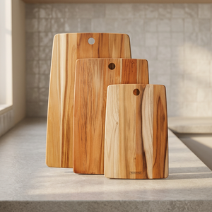 Planche à découper en bois de qualité supérieure, facile à nettoyer pour un usage quotidien, disponible en gros depuis l'Inde - Product Image 1