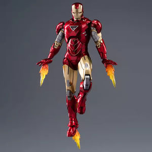 Zd Toys Originale Marvel <span class=keywords><strong>Action</strong></span> Figure in Scala 1/10 <span class=keywords><strong>Iron</strong></span> <span class=keywords><strong>Man</strong></span> Edizione 10° Anniversario Modello MK 6 in Plastica con Giunti Mobili Non si Illumina - Product Image 6