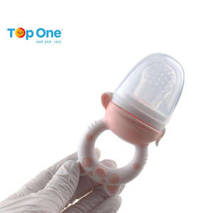 TopOne silicona alimentación bebé boca comida fruta alimentador chupete 3 diferentes tamaños dentición chupetes bebé alimentador pezón para bebé - Product Image 5