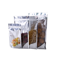 Sachets d'emballage alimentaire transparents, étanches, de qualité alimentaire, recyclables, imprimés en héliogravure, avec fermeture à glissière, faible MOQ