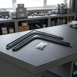 Nuevo COS.PEL. Deflector de Ventana Lateral de PMMA - Para Reemplazo/Reparación 70cm - Product Image 3