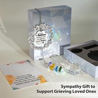 Guirnalda de cristal Natural con letras, carillón de viento de gratitud, atrapasol, decoración del hogar, colgante, adornos llamativos, regalo