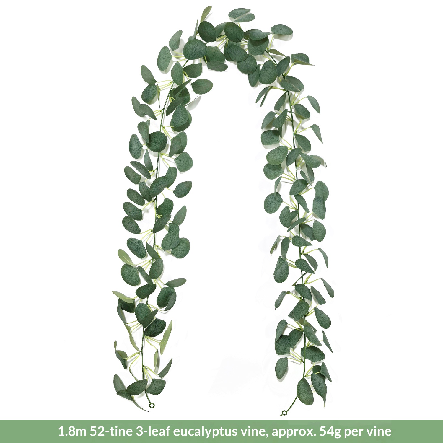 1,8 m 52 forchette di eucalipto