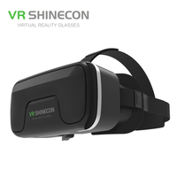 VR SHINECON Amovible Radiative VR Nouvelle mise à niveau Convient 4.7-6.8 pouces Smartphone HD 3D Films VR Lunettes