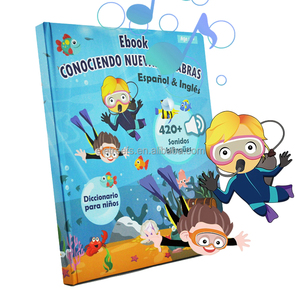 Niños personalizado interactivo bilingüe español inglés aprendizaje <span class=keywords><strong>Pictionary</strong></span> libro de sonido - Product Image 2