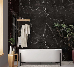 Panneau <span class=keywords><strong>PVC</strong></span> anti-moisissure, ignifuge, imperméable et écologique pour la décoration murale <span class=keywords><strong>de</strong></span> <span class=keywords><strong>salle</strong></span> <span class=keywords><strong>de</strong></span> <span class=keywords><strong>bain</strong></span>, taille carreaux 1220x2400mm, usage commercial et domestique - Product Image 1