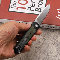 Pliant G10 Poignée Fruit Survival 14C28N Importé Acier Poche Pêche EDC Collection Couteau