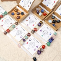 Offre Spéciale : Pierres de Cristal Naturelles pour Artisanat de Guérison, Cristaux Roulés DIY, Sélénite, Douze Constellations, Formes Géométriques, Signes du Zodiaque