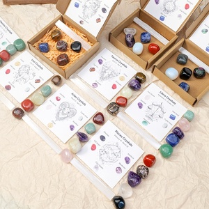 Offerta Speciale: Pietre di Cristallo Naturale per Artigianato e Guarigione, Cristalli Selenite per Fai-da-Te, Forme Geometriche dei Dodici Segni Zodiacali - Product Image 1