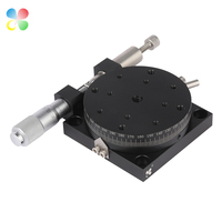 C&K Korea Import JCR-40 R Axis 360 Degree Rotating Sliding Stage Precise Bearing Linear Stage for Optical Instruments