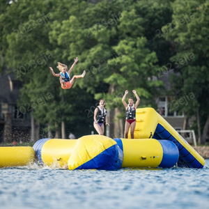 Plateforme de saut flottante gonflable pour piscine, livraison rapide, avec pompe et échelle, pour la <span class=keywords><strong>famille</strong></span> et les enfants - Product Image 6