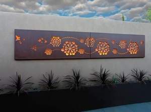 Adorno de Pared Art Deco con Diseño de Ciervo Metálico, Tamaño Personalizable para Uso en Interiores/Exteriores, Jardín o Espacios Interiores - Product Image 6