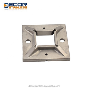 Poste decorativo para balaustrada, jardín, balcón, pasillo, columna, poste cuadrado estable, <span class=keywords><strong>placa</strong></span> <span class=keywords><strong>Base</strong></span> con cubierta - Product Image 4