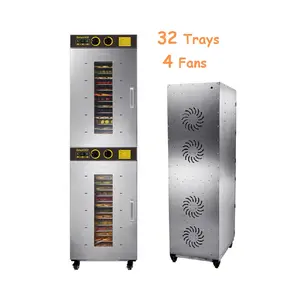 Best Lemon Dehydrate Machine Meat Jerky Gallic Dryer Dehydration 32 Tray Food Dehydrator