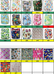 Vệ Sinh Pad 100 Polyester Không Thấm Nước Vải Thoáng Khí Một Loạt Các In Không Thấm Nước Pul Vải Cho Vải Tã Túi Ướt - Product Image 3