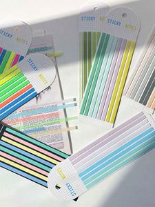 Juego de 7 Etiquetas Adhesivas Transparentes e Impermeables, Ideales para la Preparación Escolar de los Estudiantes, Juego de Papelería al por Mayor - Product Image 3