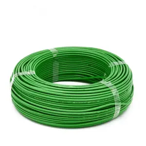 THHN-Cable de cobre eléctrico THWN, Cable aislado de PVC de nailon cubierto, THW 10 12 14 AWG