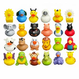 Patitos de Goma Personalizados de 2 Pulgadas para Baño de Bebés, Juguetes Únicos para la Bañera con Diseños Divertidos, Mini Patitos de Plástico al por Mayor - Product Image 1