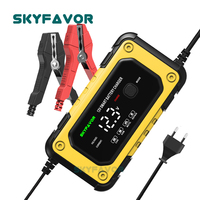 Pengisi Daya Baterai Pulse Repair 12V 6A Laris untuk Mobil SUV, Sepeda Motor, dan Baterai Asam Timbal Siklus Dalam 12 Volt