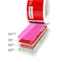 Ruban de sécurité anti-effraction VOID avec numérotation unique et perforation pour la sécurité des documents et des boîtes