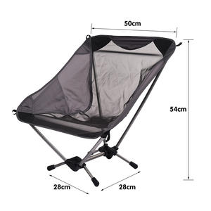 Respirant maille chaise de plage loisirs pêche Camping chaise en alliage d'aluminium <span class=keywords><strong>Ultra</strong></span> <span class=keywords><strong>léger</strong></span> Camping <span class=keywords><strong>tabouret</strong></span> Portable - Product Image 6