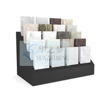 Présentoirs de carrelage céramique sur mesure pour bureau, supports d'échantillons de pierre et quartz, présentoirs de sol en bois pour salle d'exposition
