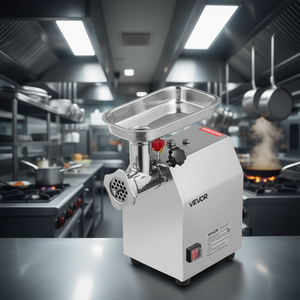 Vevor - Molinillo de Carne Eléctrico Comercial de 600 W, Capacidad Mínima de 5 Libras, Máquina para Hacer Salchichas para Cocina Industrial - Product Image 2