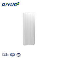 Conduit d'aération plat rectangulaire pour systèmes CVC et d'air frais, conduit peu encombrant adapté pour l'alimentation en air au sol et au plafond