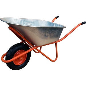 Russie Belaus Market 90L/120L <span class=keywords><strong>brouette</strong></span> à plateau en acier galvanisé pour la construction brouettes de haute qualité - Product Image 1