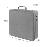 Étui de transport portable étanche et antichoc en EVA pour console PS5, manette DualSense, rangement de jeux, sac de voyage