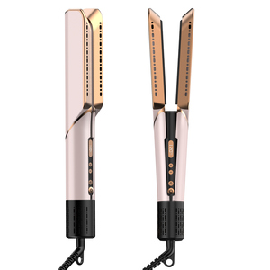 Secador y Plancha de Pelo 2 en 1 de Cerámica, 1500W, Iones Negativos, Pantalla LED, Motor de Alta Velocidad, Herramienta de Peinado - Product Image 1