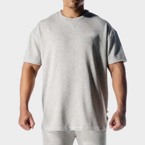 Cotton Printed Washed Gym T-Shirt