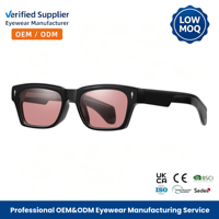 Lunettes de soleil rectangulaires haut de gamme avec charnière à 5 barres, monture métallique design, verres polarisés anti-reflet et anti-lumière bleue