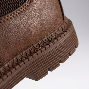 Botas <span class=keywords><strong>de</strong></span> <span class=keywords><strong>Seguridad</strong></span> Chelsea <span class=keywords><strong>de</strong></span> Cuero Vacuno Premium con Puntera <span class=keywords><strong>de</strong></span> Acero, Resistentes a Pinchazos, Suela <span class=keywords><strong>de</strong></span> Goma Antideslizante y Entresuela Transpirable - Product Image 6