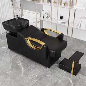Meuble de salon de beauté : Bac de lavage allongé pour salon de coiffure - Product Image 6
