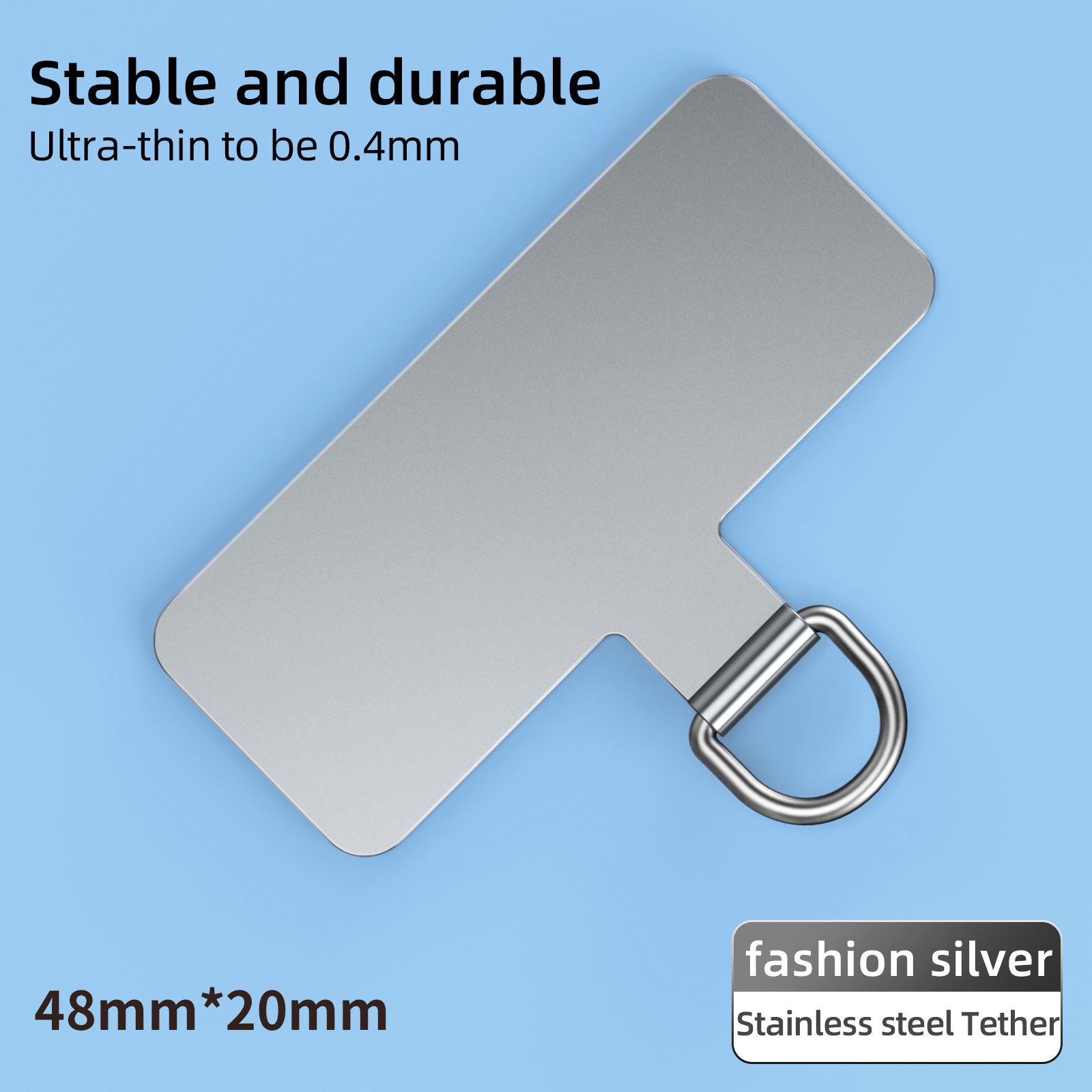 Middle Fashion silver-Flat model