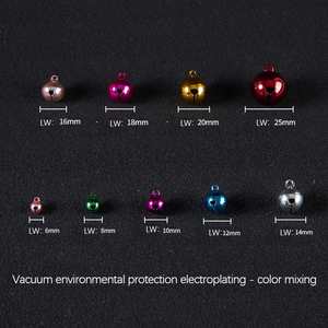 नए आगमन क्रिसमस जिंगल बेल कॉपर राउंड के साथ उव प्रिंटिंग गोल्ड प्लेटिंग नॉटिकल पीतल धातु हस्तनिर्मित उत्कीर्णन - Product Image 3